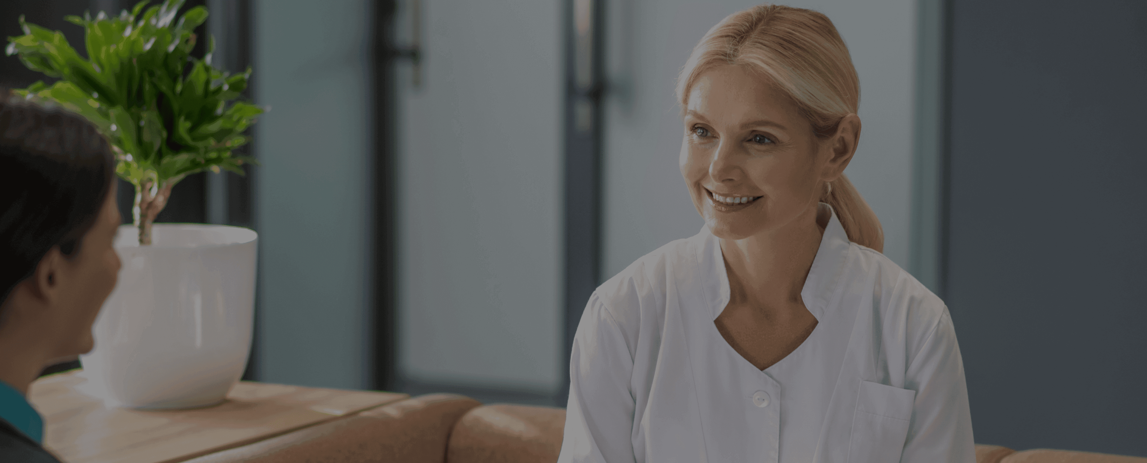 Healthcare professionals in consultation